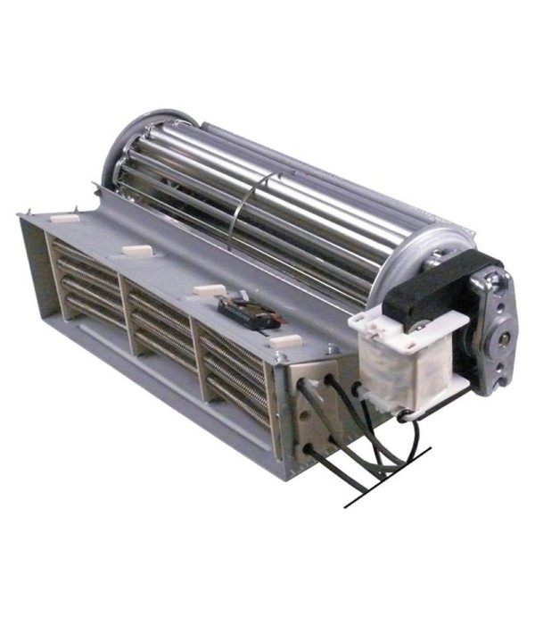 Cross flow fan roller length 180 mm roller ø 60 mm motor position right 230 V 50 Hz 17 W