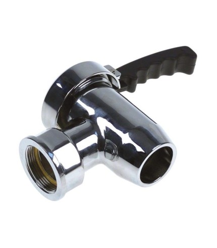 Boiling pan drain tap 1½" connection with union nut conical seal