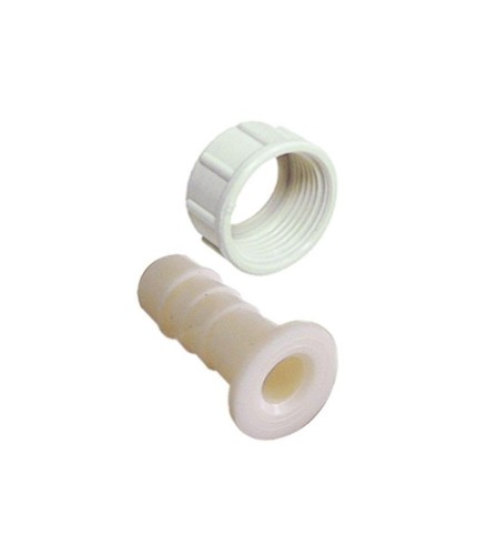 Hose connector ¾" IT plastic straight grommet ø 11mm Qty 5 pcs