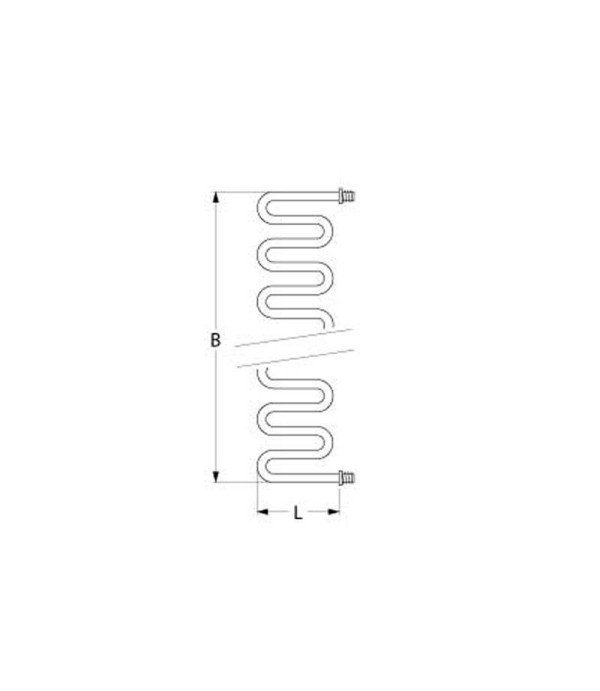 Palux convection oven heating element 2300W 230V