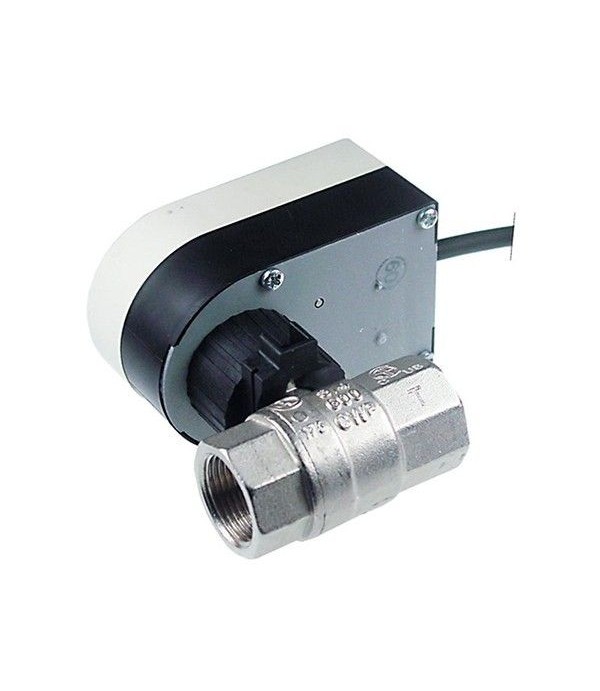 Ball valve oven inlet 3/4" IT outlet 3/4" IT 230V mode of operation electric cable length 200mm