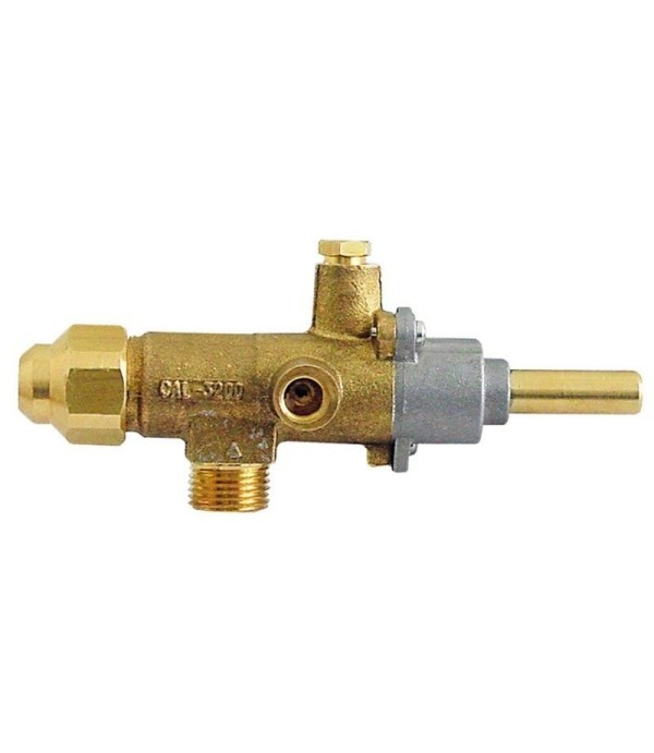 Gas tap COPRECI type CAL-3200 gas inlet M18x1.5 (tube ø 12mm)