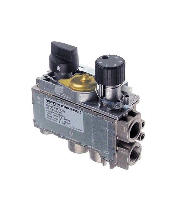 Gas thermostat MERTIK type GV31T t.max. 190 °C 110-190°C gas inlet bottom 3/8"