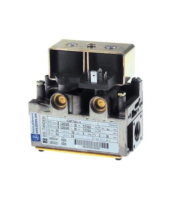 Giorik oven SIT gas valve 830 tandem equiv. no. 0.830.041, 0830041