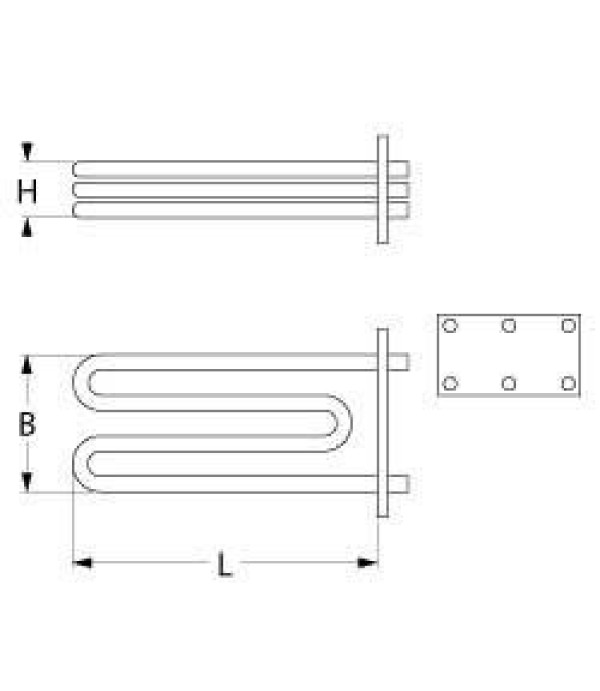 FAGOR oven boiler heating element 9000W, 12024752