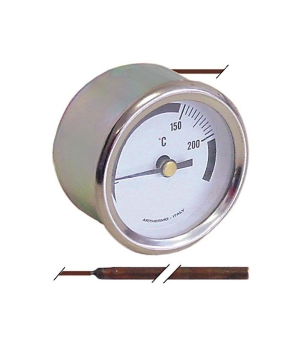 MBM, Elframo, Elettrobar fryer, boiling pan thermometer mounting ø 52 mm t.max200