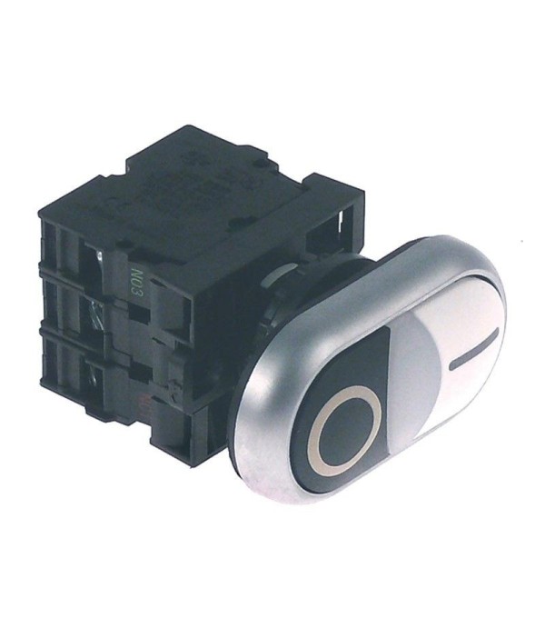 Fimar meat mincer, slicer, momentary push switch mounting ø 22 mm 1NC/1NO, 250 V 16 A double