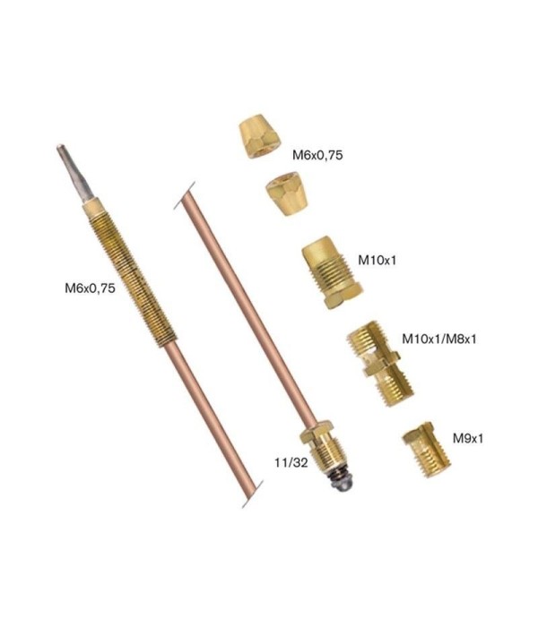 Thermocouple universal 6-piece L 1500 mm