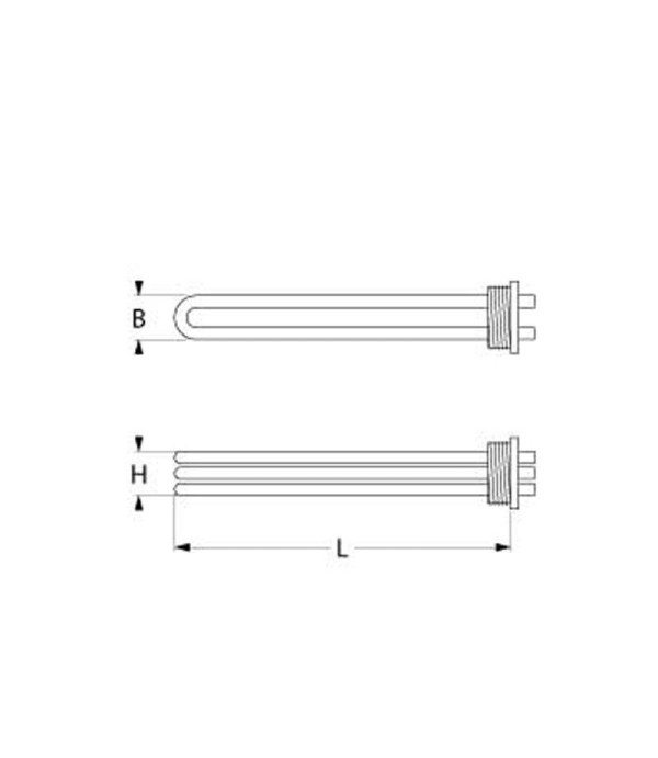Convotherm convection oven boiler heating element 9000W, 230V