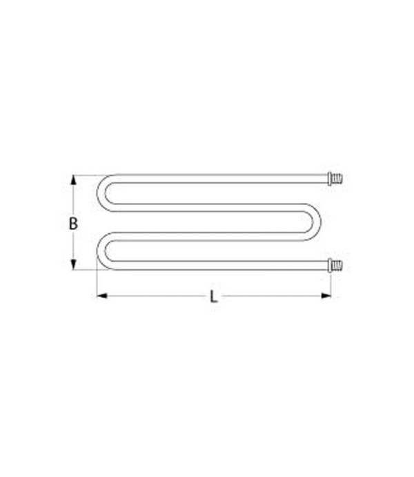 Cuppone dry heating element 800 W, 415 V