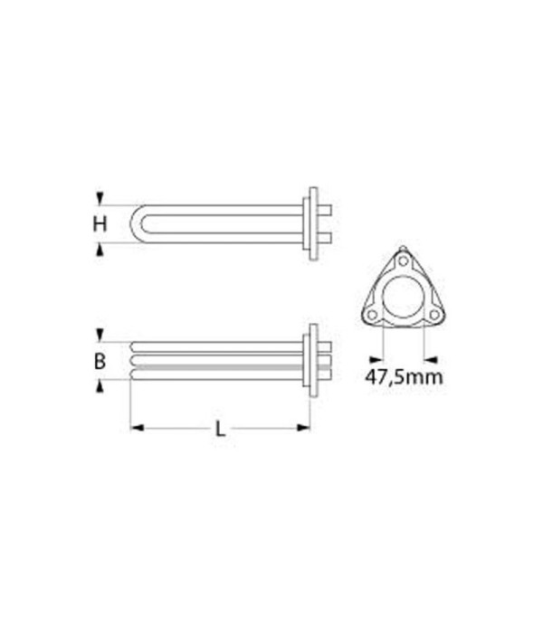 Ascaso, Convotherm oven heating element 6000W 230V