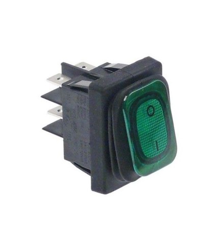Rocker switch illuminated 0-I