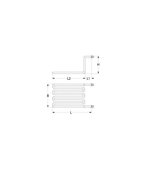 LOTUS fryer heating element 1800W 230V