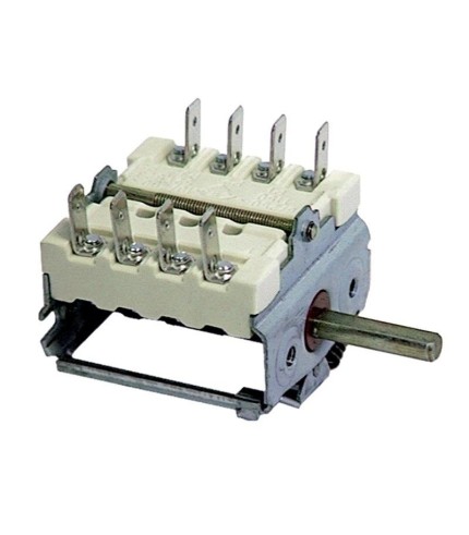 EGO 4941015710, 49.41015.710, 4941015500 switch outer switch 4 -poles 16 A shaft ø 6x4,6mm