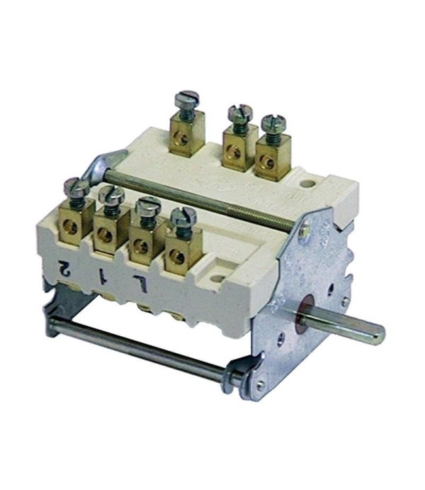 Operation switch, EGO 43.24232.000,   4 operating positions 1NO/2CO switching sequence 0-1-2-3 32A