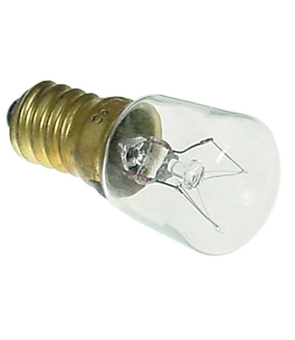 Light bulb t.max. 300°C E14 15W 230V for oven lamp