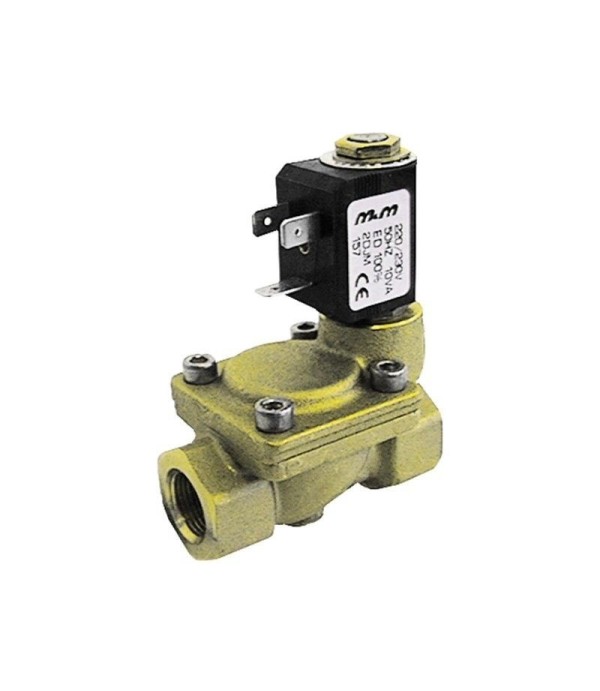 Dishwasher solenoid valve M&M, series B204/205/206 , coil type 2700,  2-ways 230 VAC