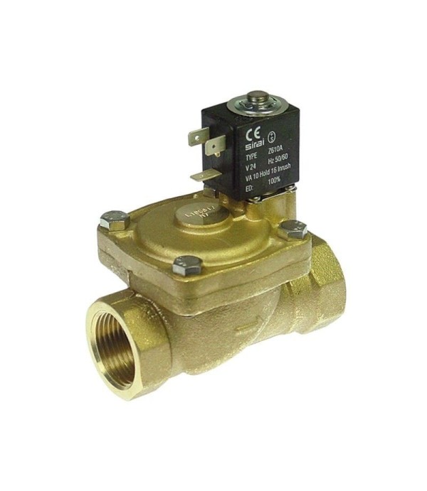 Solenoid valve Sirai dishwasher Comenda, 2 -ways 24 VAC, type L180-B