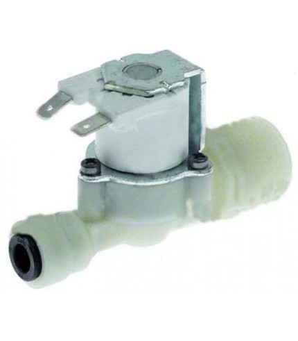 Unox, Tecnoeka, Garbin convection oven solenoid valve single straight 220/240V inlet 3/4" outlet JG 8mm