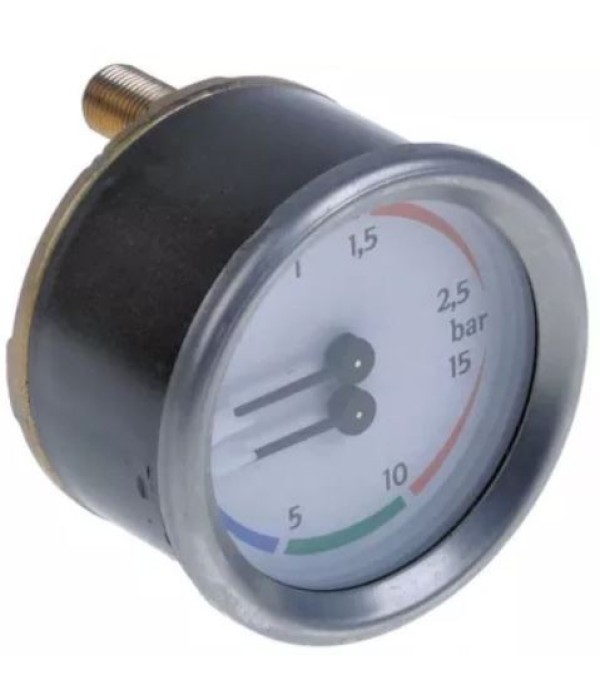 NUOVA SIMONELLI, PAVONI, SPAZIALE, WEGA, ASTORIA CMA manometer double scale