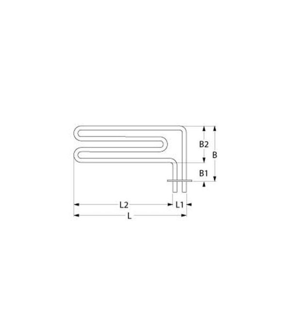 Lainox, Mareno, MBM, Angelo-Po convection oven heating element 2500W, 230V