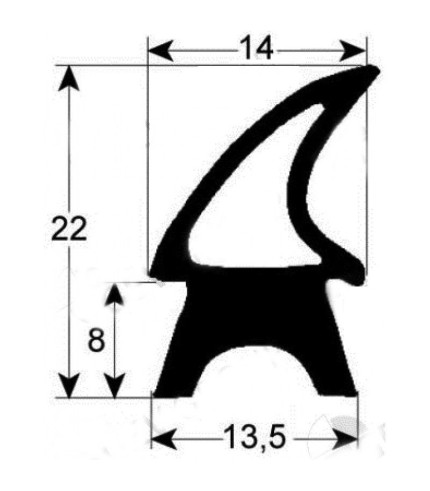Door seal oven GIERRE