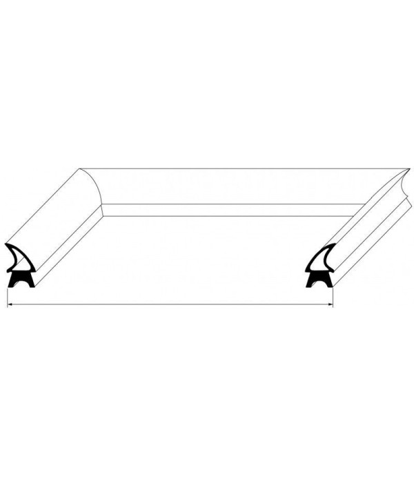 GIERRE oven door seal  W 745mm L 865mm external size