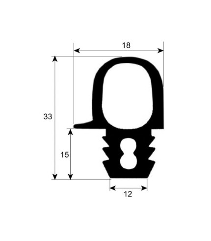 ELOMA GENIUS door seal