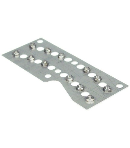 Rational flange suitable for convection heating element